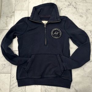 Abercrombie & Fitch Quarter Zip Sweatshirt
